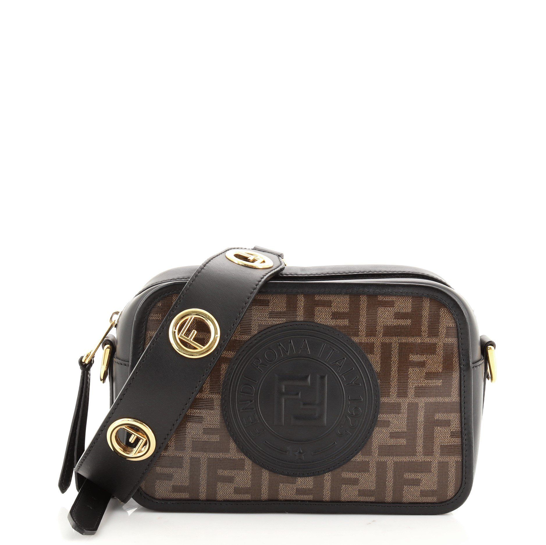 fendi zucca camera bag