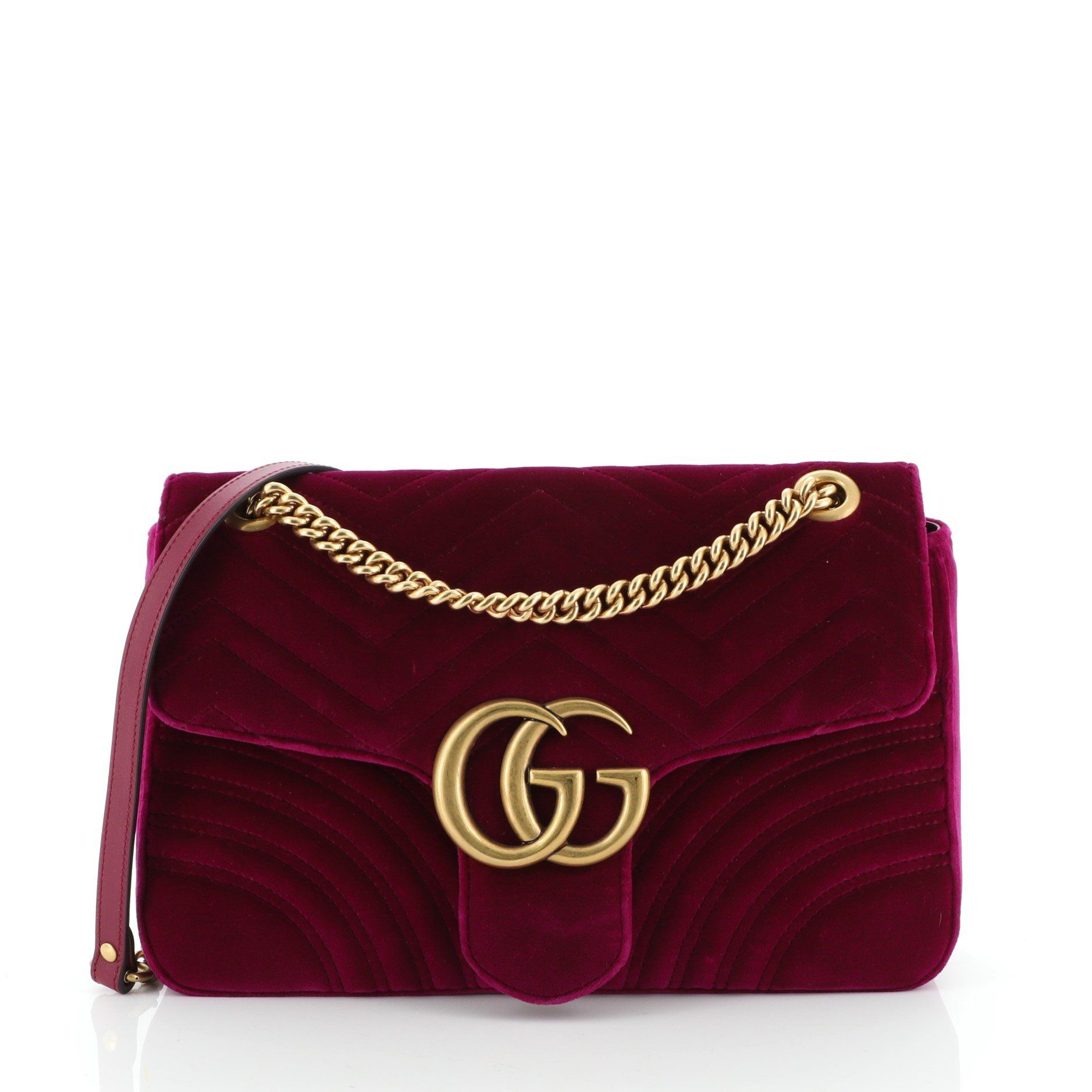 gucci medium velvet marmont