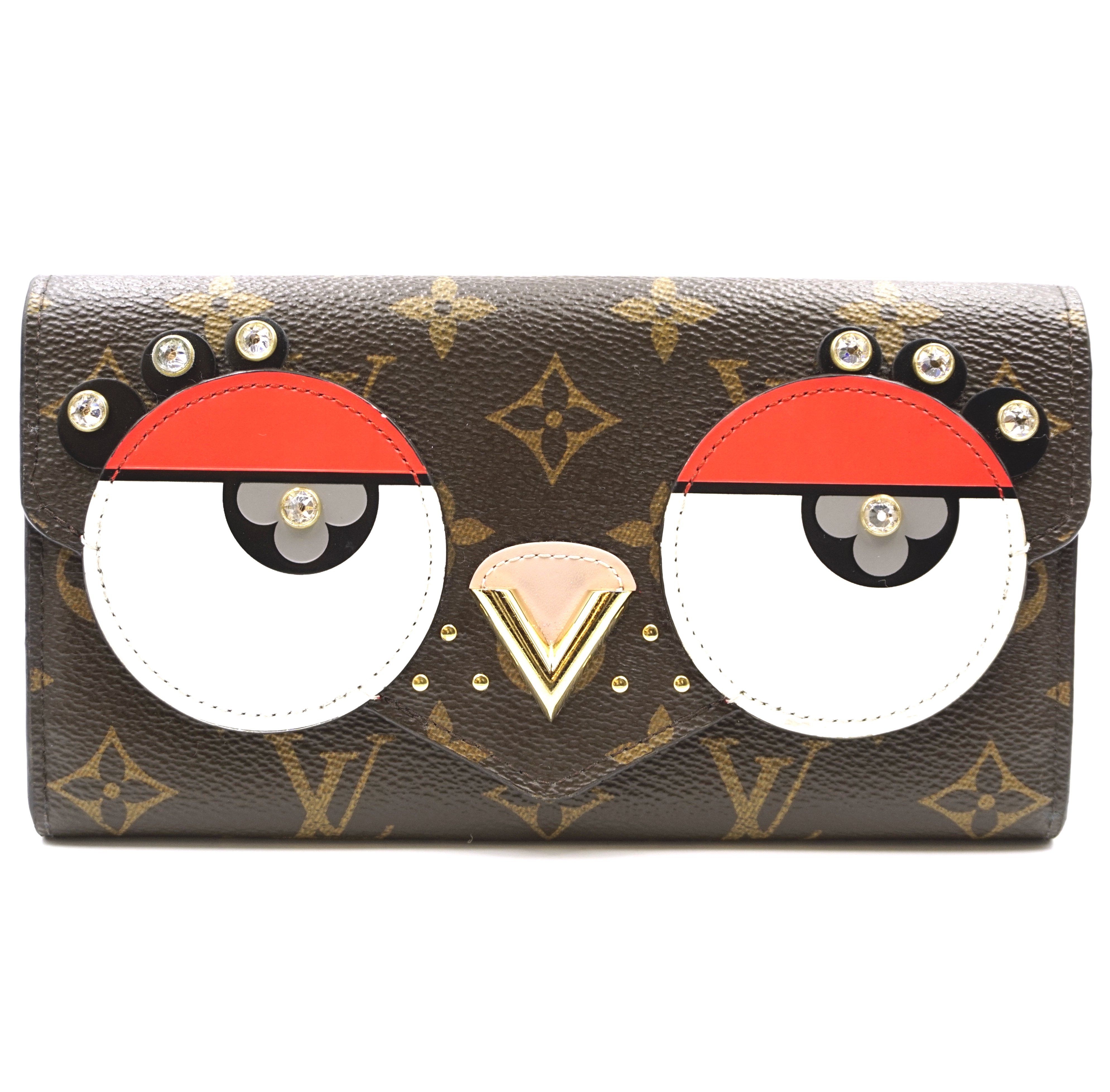louis vuitton owl coin purse