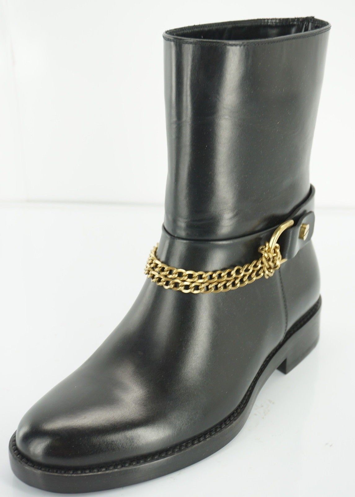 lanvin chain boots