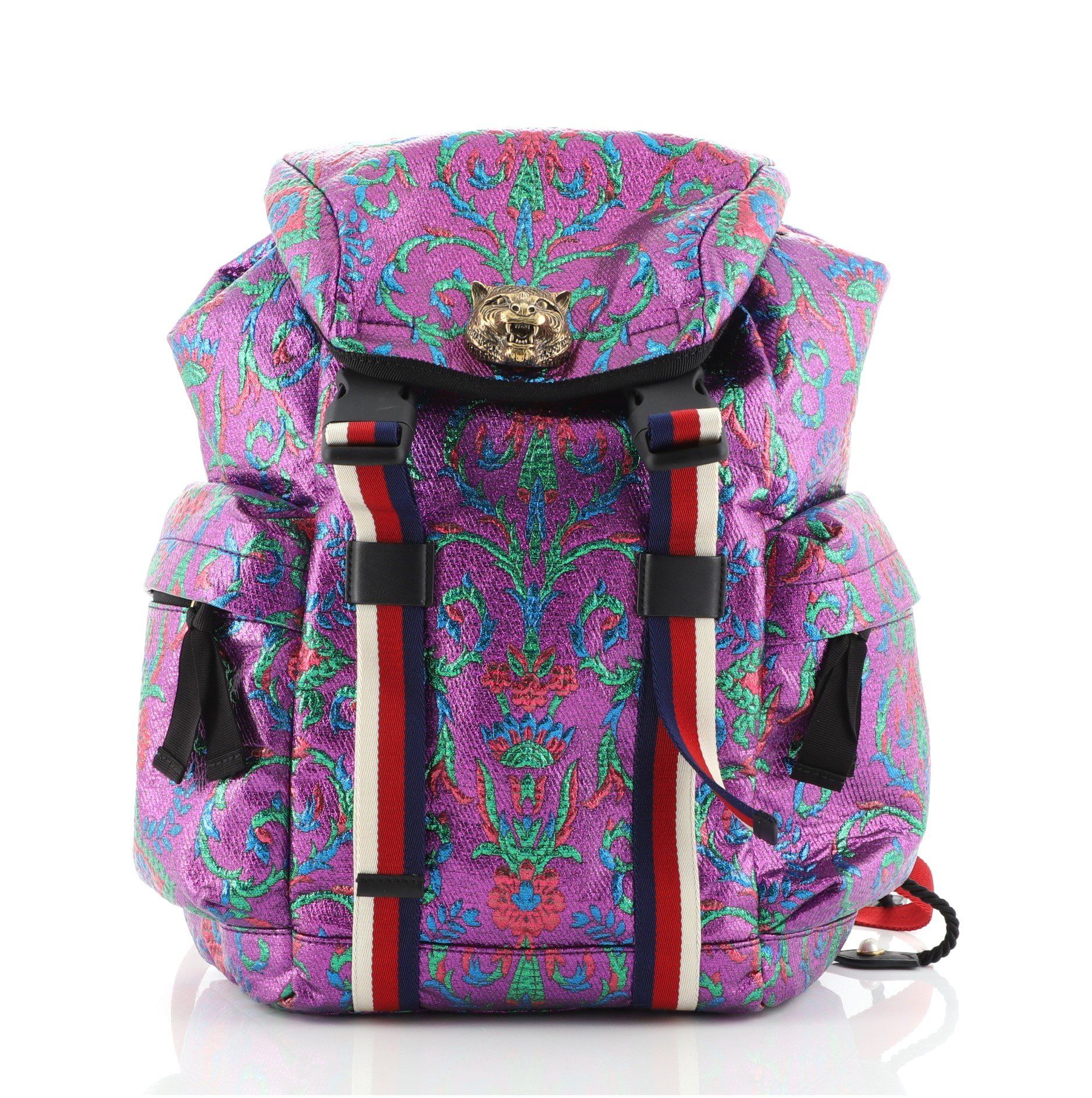 gucci brocade backpack