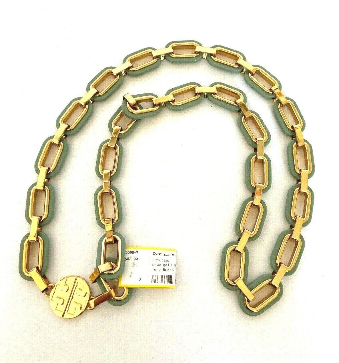 tory burch chain belt