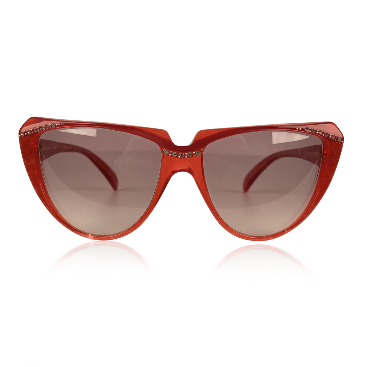 Yves Saint Laurent Vintage Cat Eye Sunglasses 8704 P 74 With