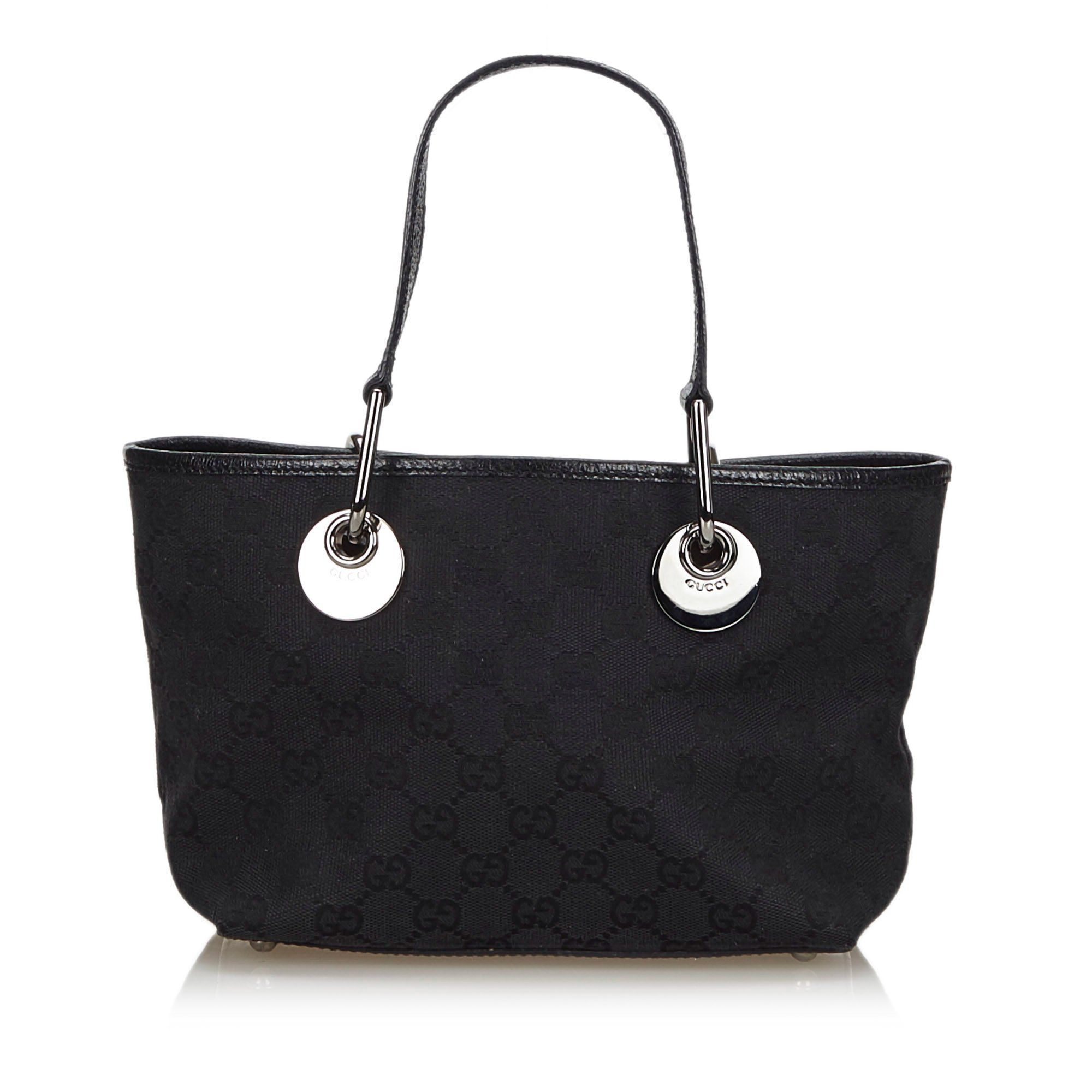 gucci gg canvas eclipse tote