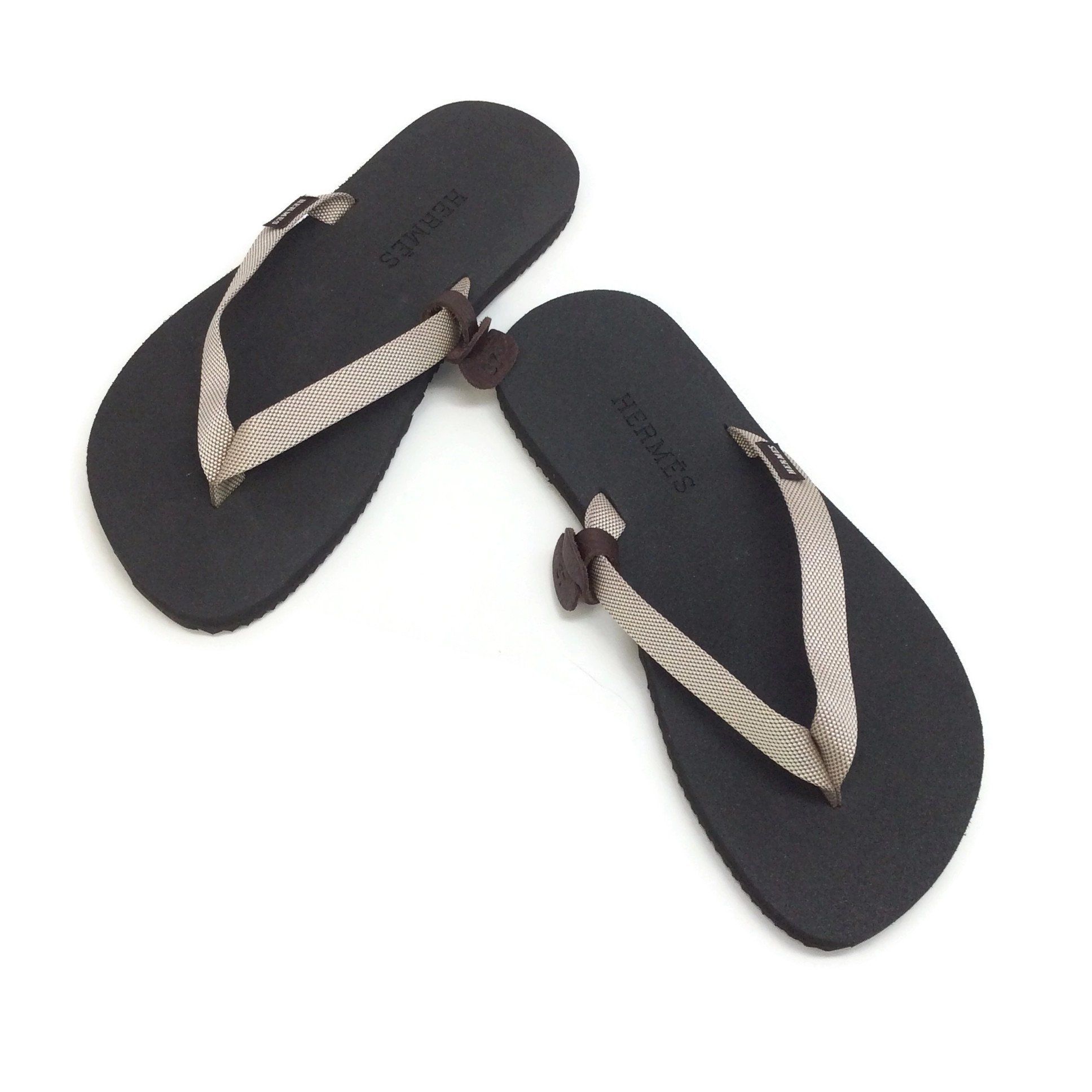 hermes flip flops