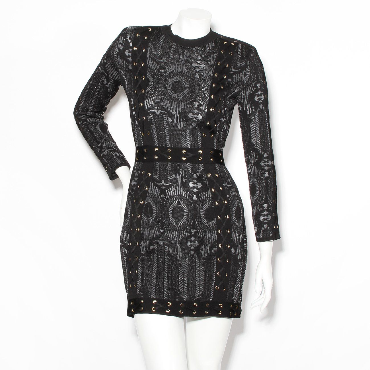 balmain bodycon dress