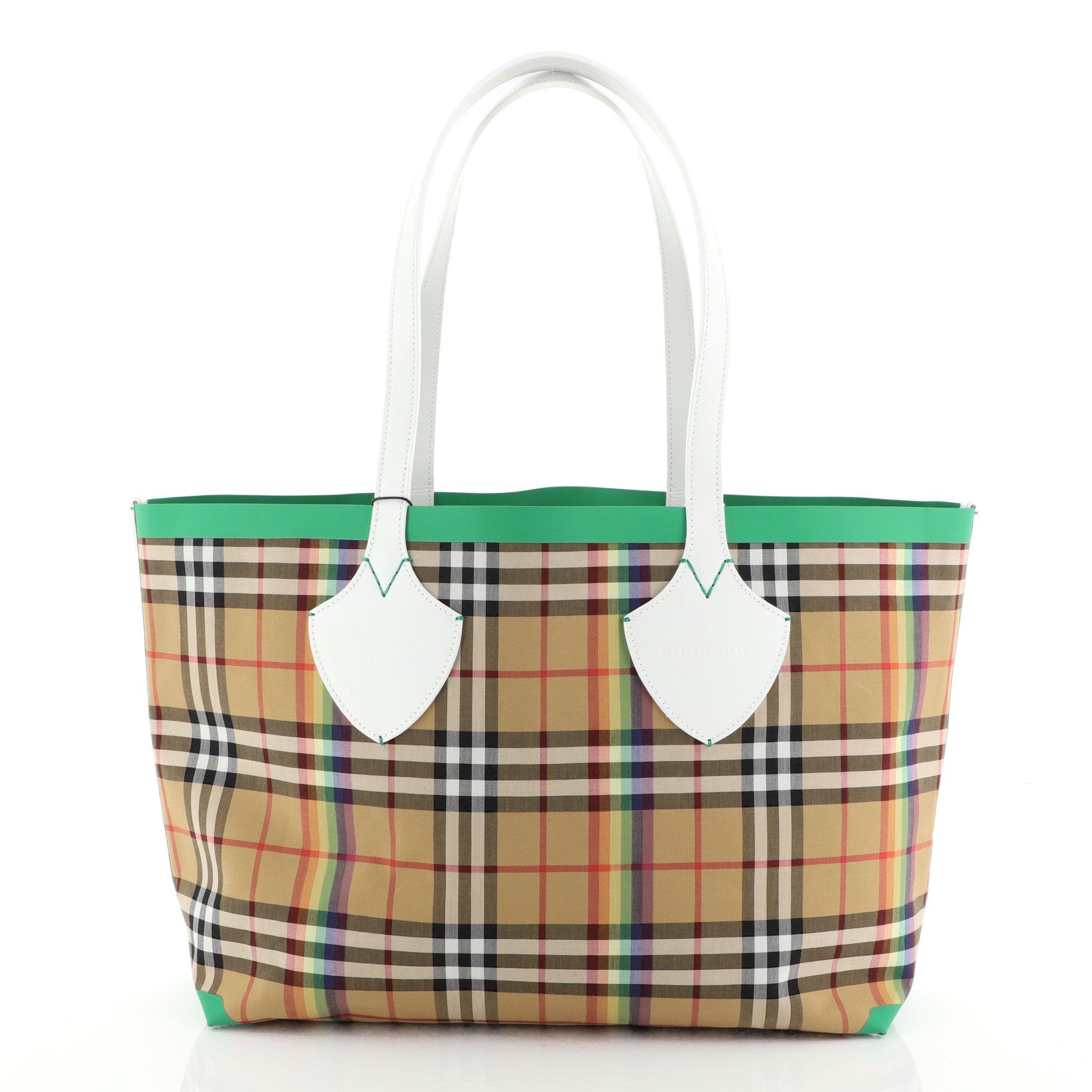 burberry tote rainbow
