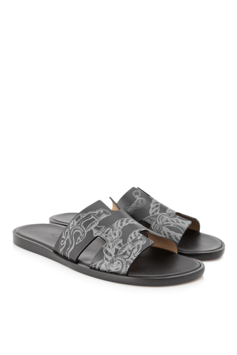 Pre Owned Hermes Izmir Sandals Leprix