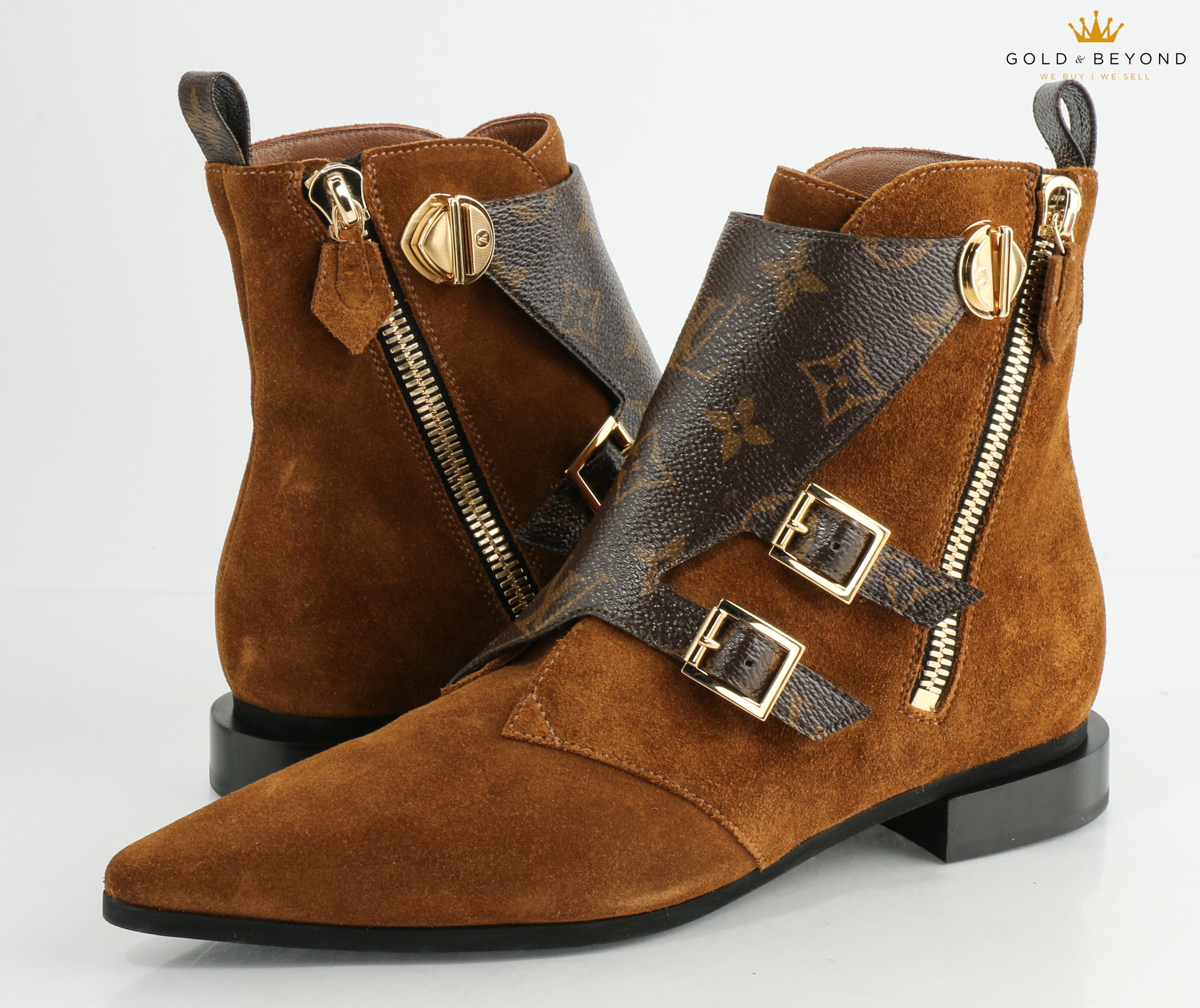louis vuitton jumble flat ankle boot