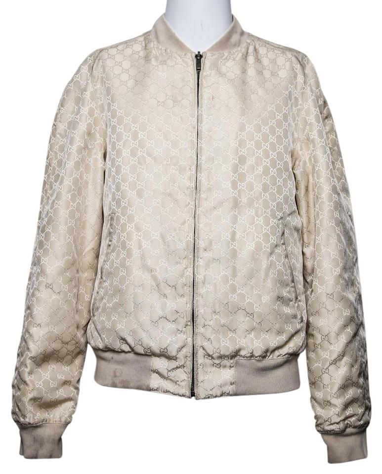 gucci nylon bomber jacket