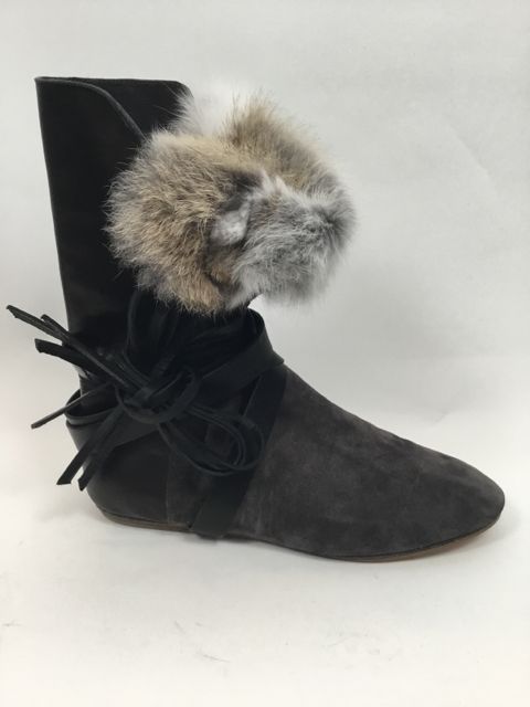 isabel marant fur boots