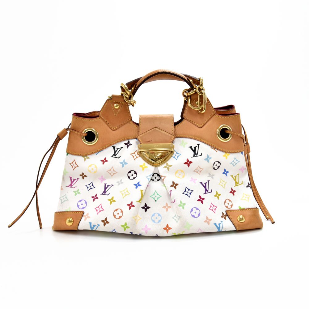 louis vuitton white multicolor bag