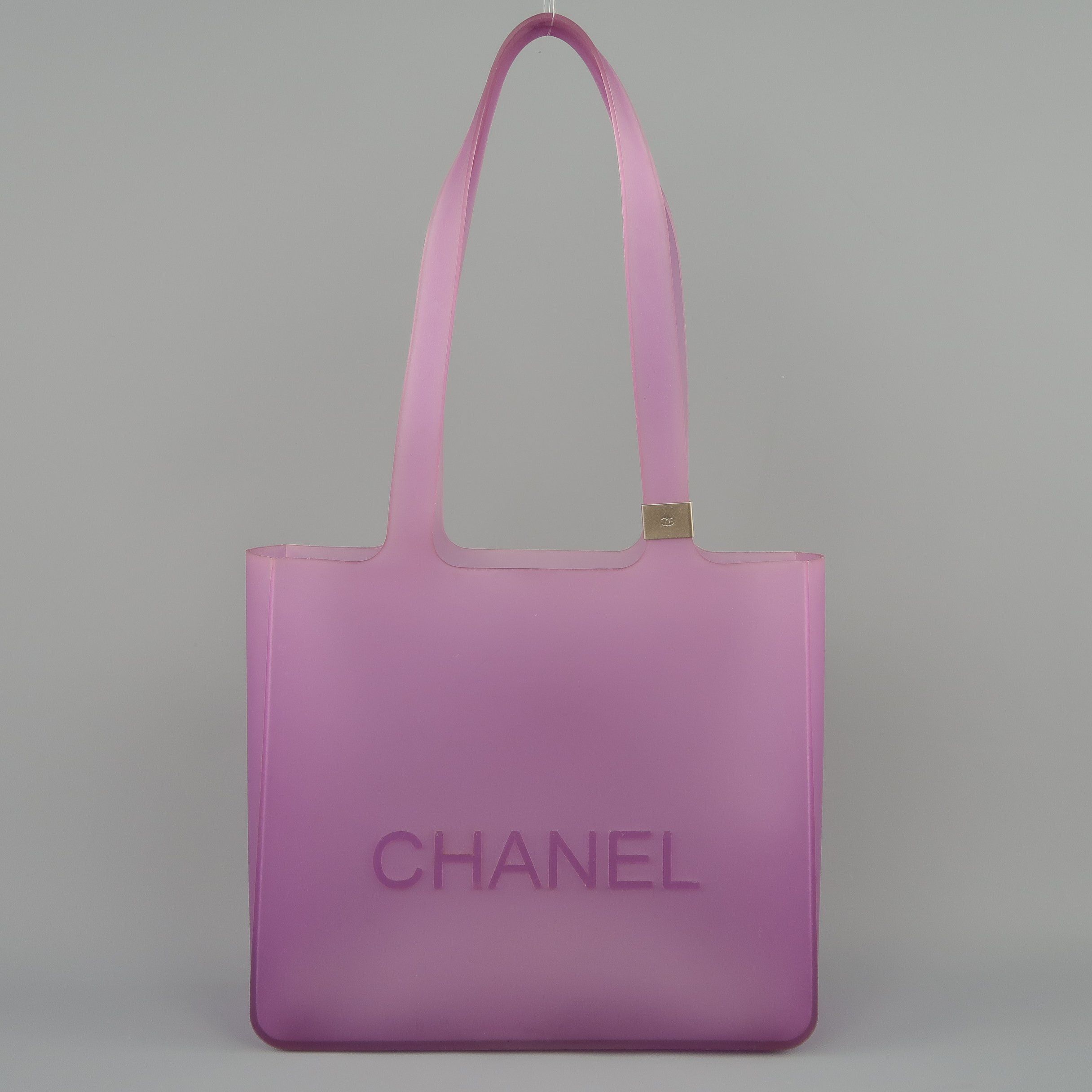 chanel jelly tote bag