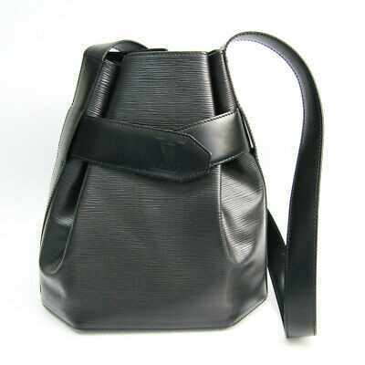 Louis Vuitton Epi Sac D Epaule M80157 Women S Shoulder Bag Noir Leprix