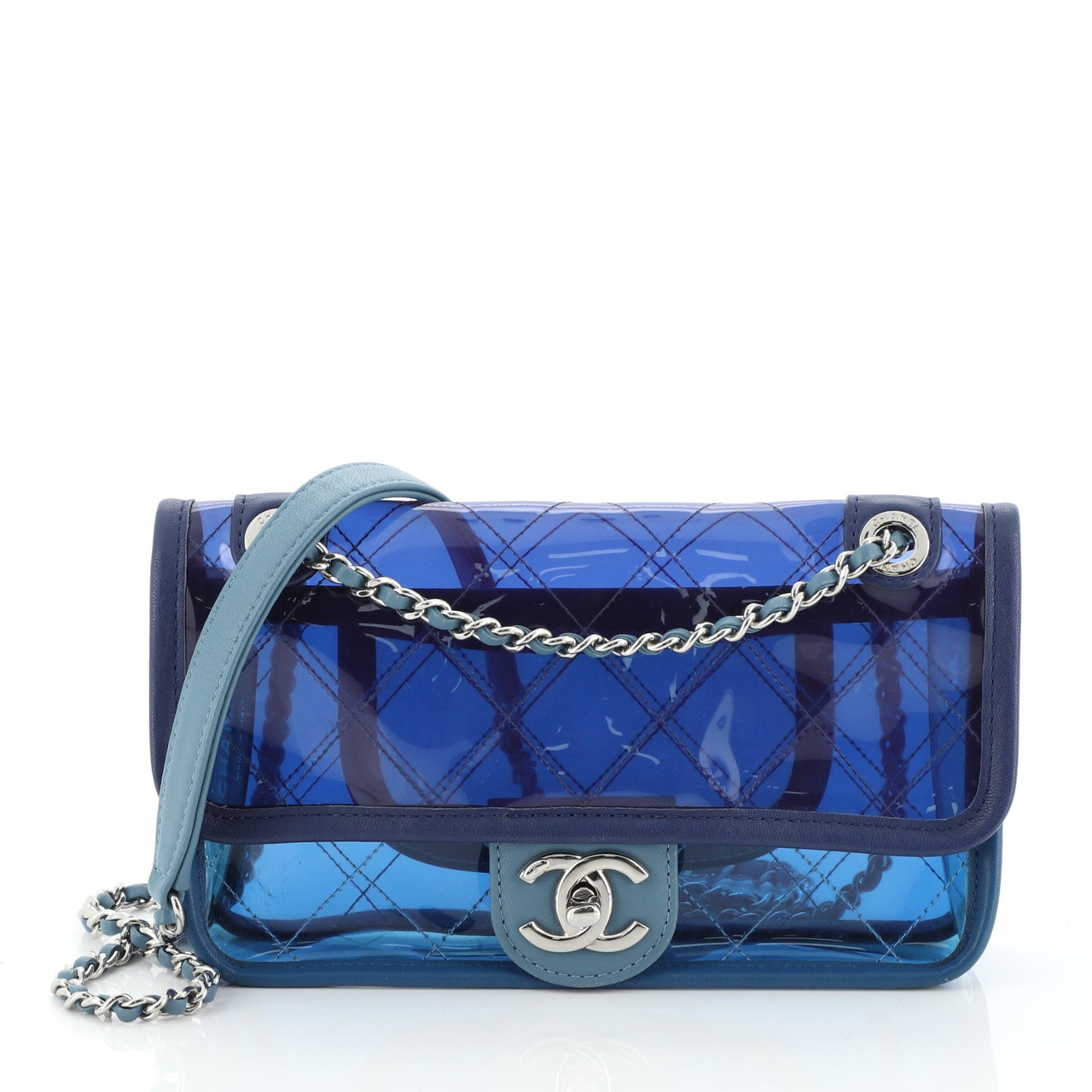 Chanel Coco Splash Flap Bag Quilted Pvc With Lambskin Small Leprix Chanel Coco Splash Flap Bag Quilted Pvc With Lambskin Small Leprix