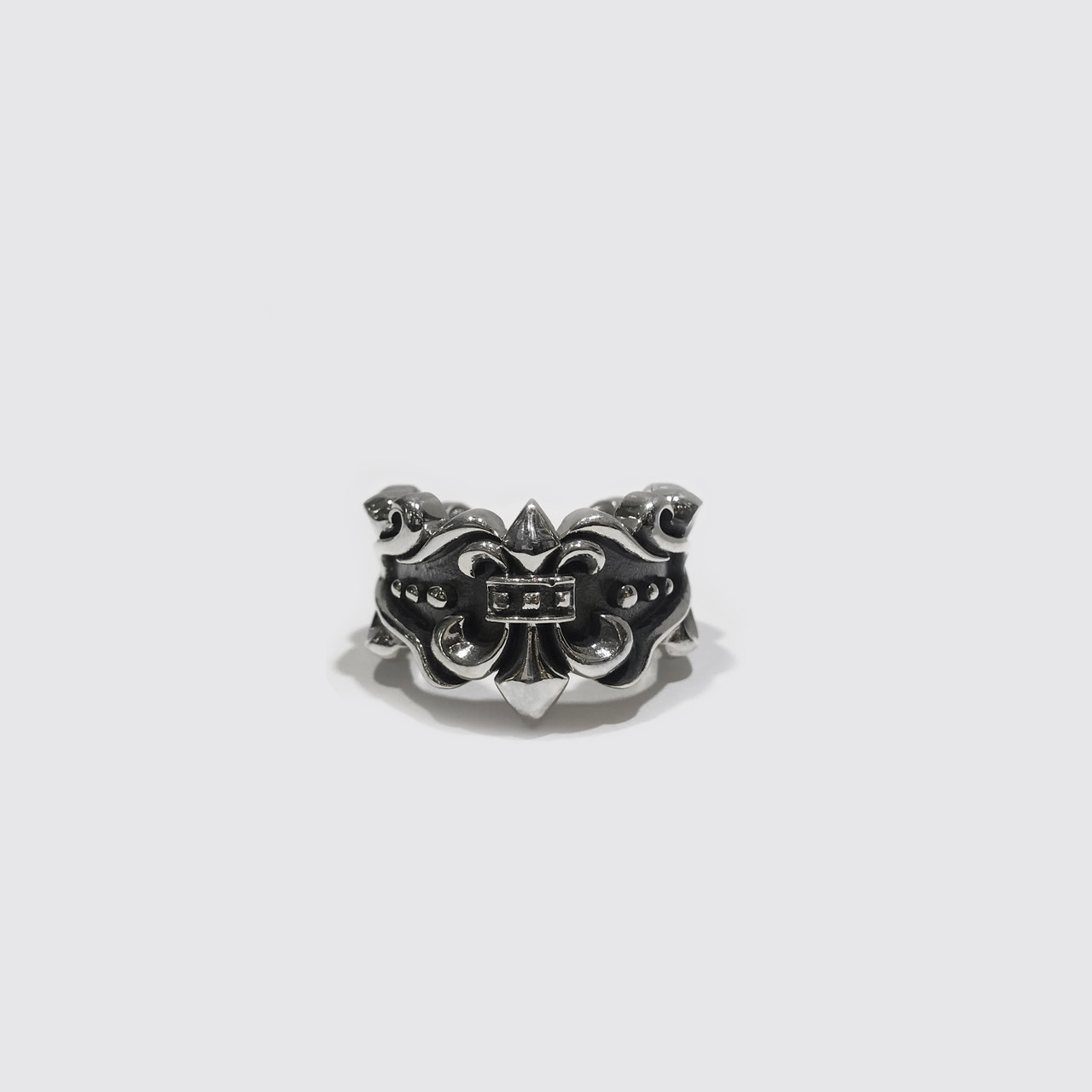 Chrome Hearts Rare Massive Silver Ring Leprix