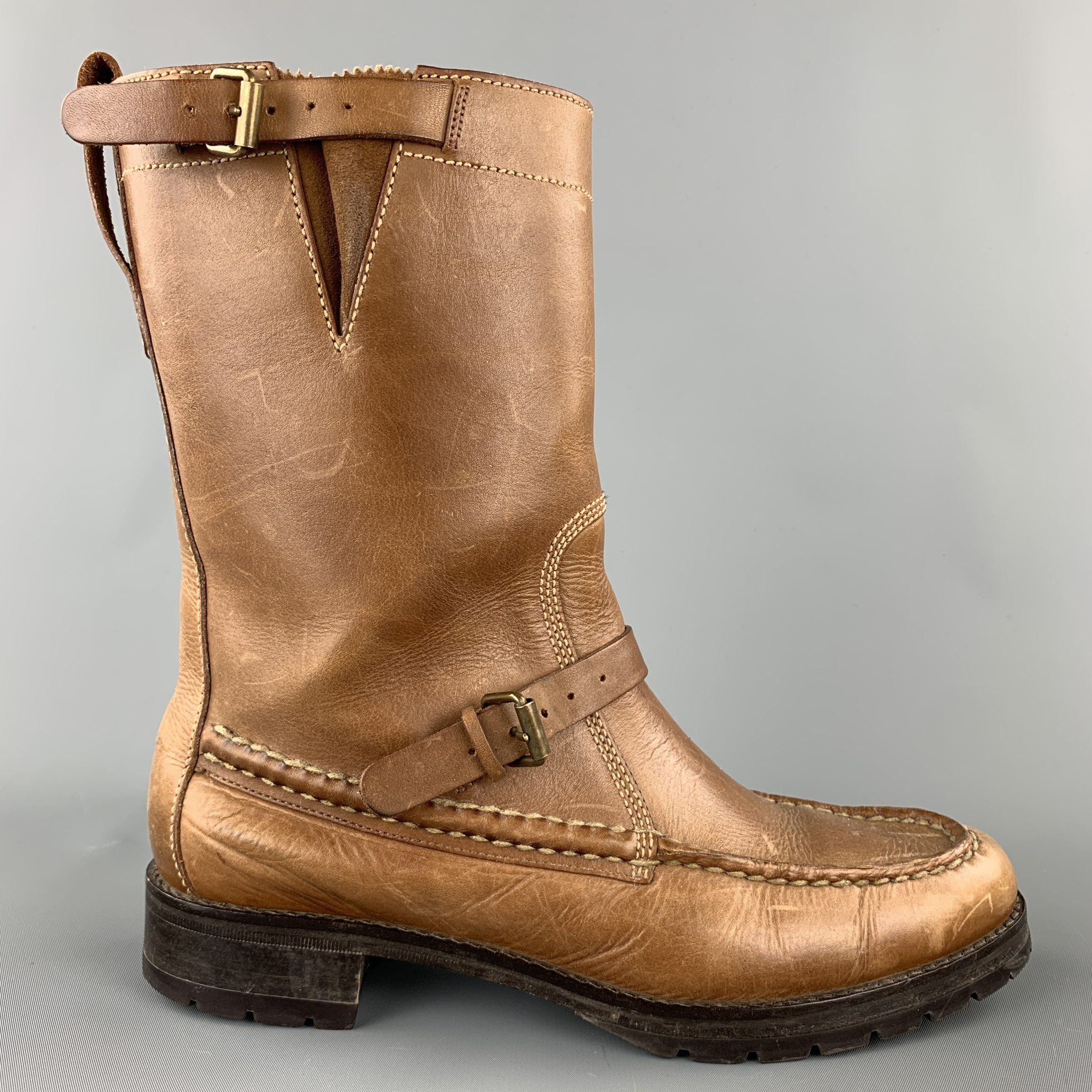 ralph lauren engineer boots