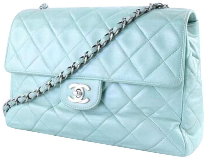 chanel mint green bag