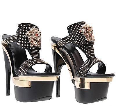 versace studded sandals