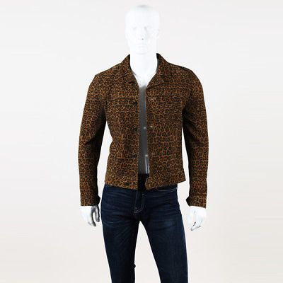 leopard suede jacket