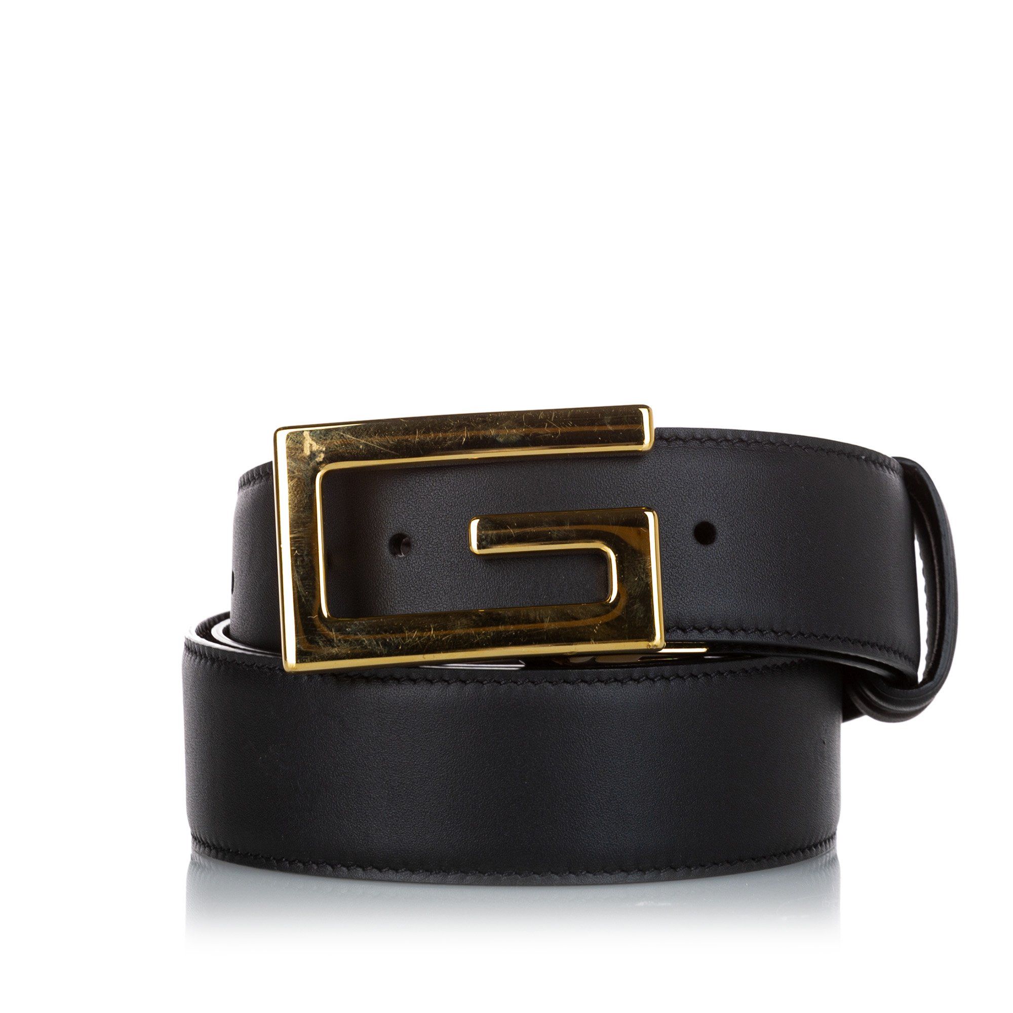 Vintage Authentic Gucci Black Calf 