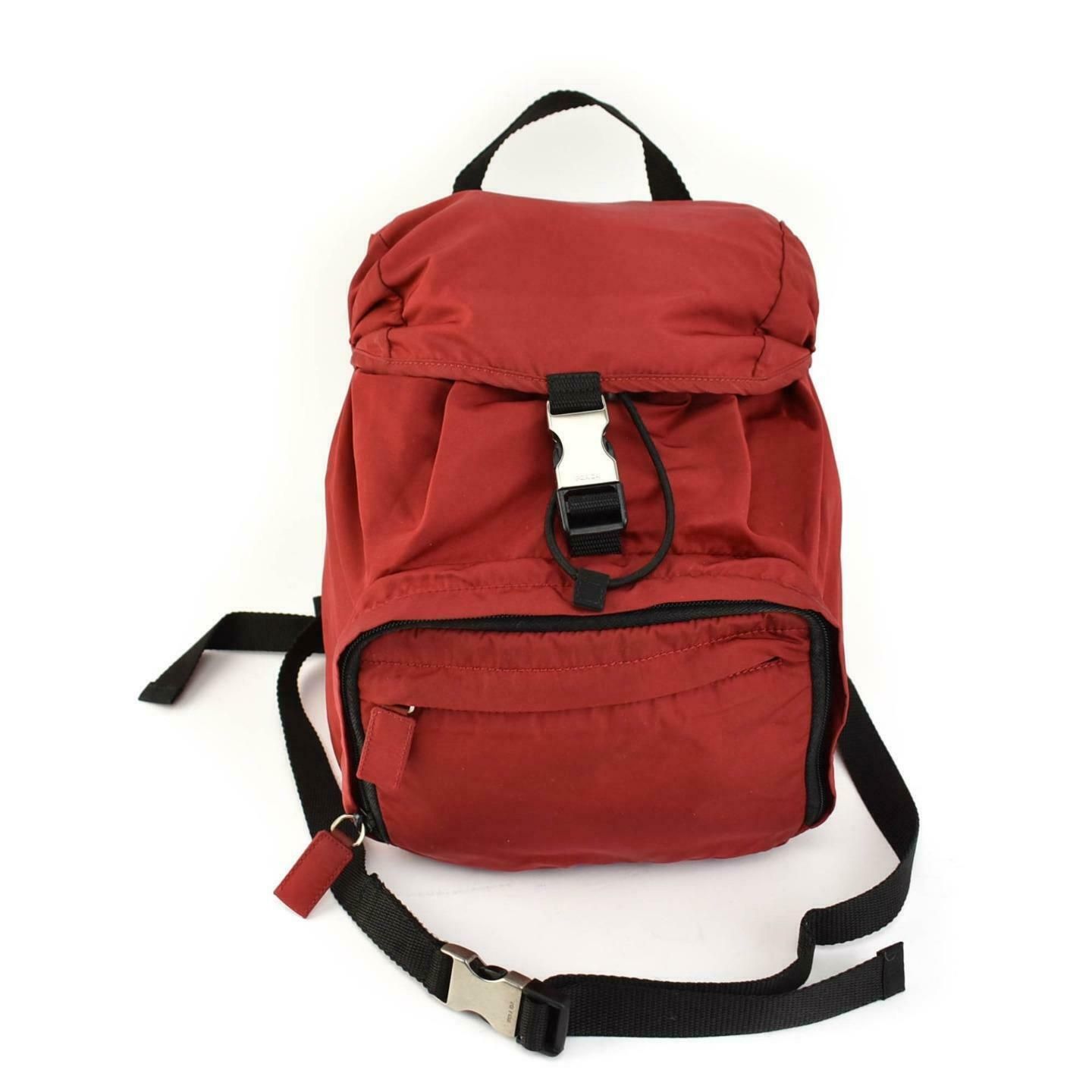red prada backpack