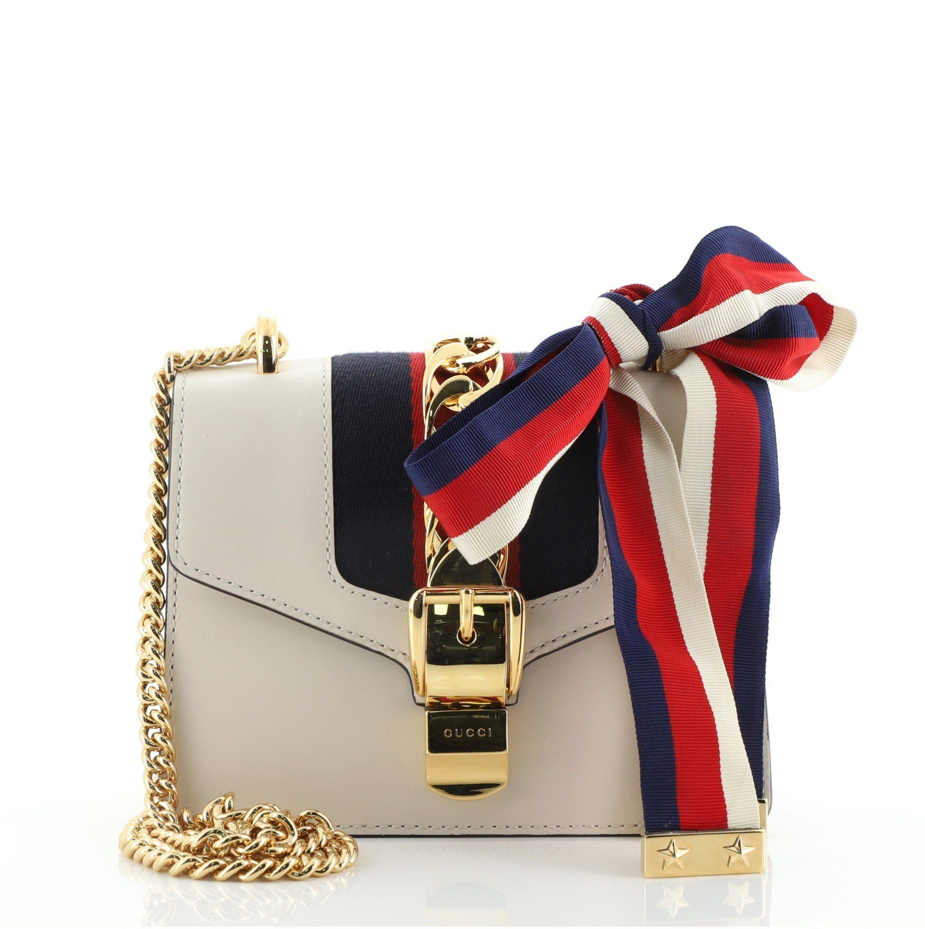 mini sylvie leather shoulder bag
