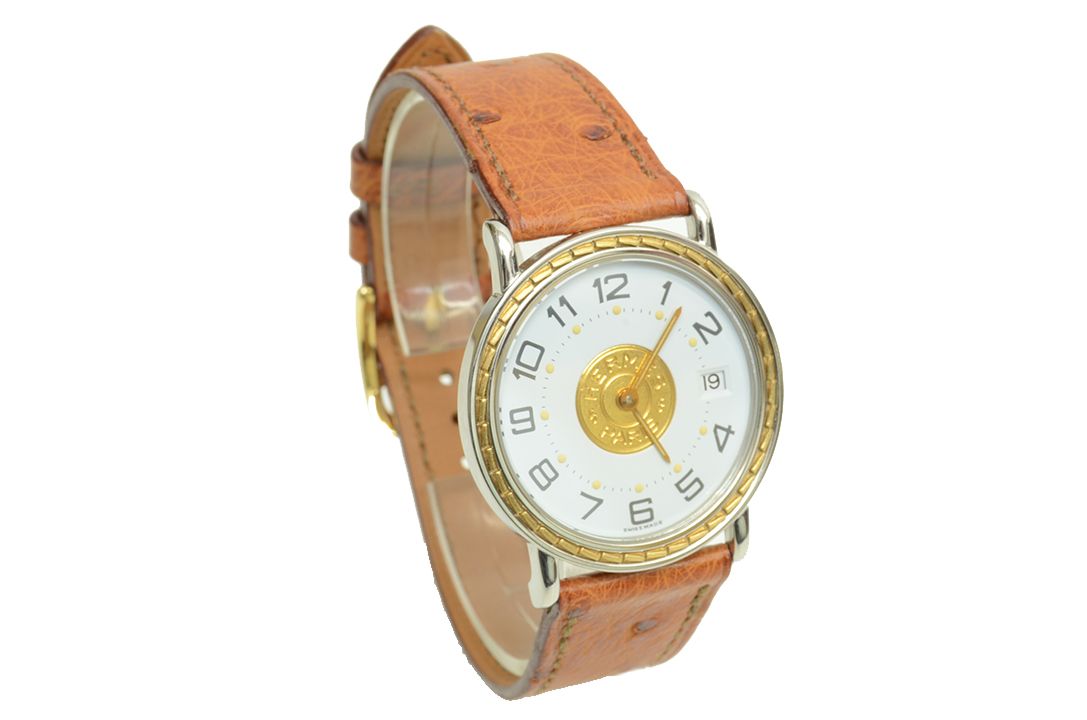 Authentic Hermes Sellier Horloger Watch 