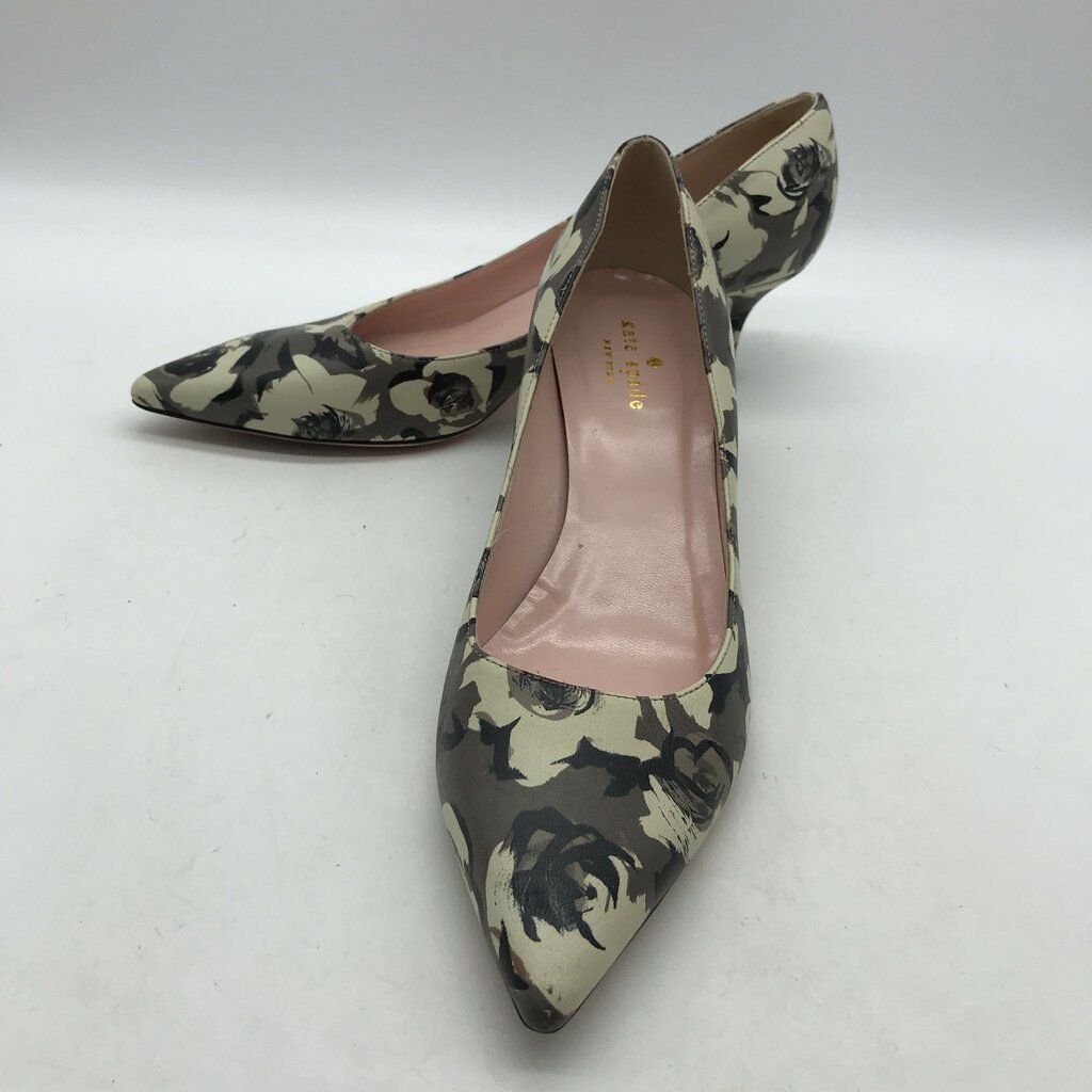 kate spade floral heels
