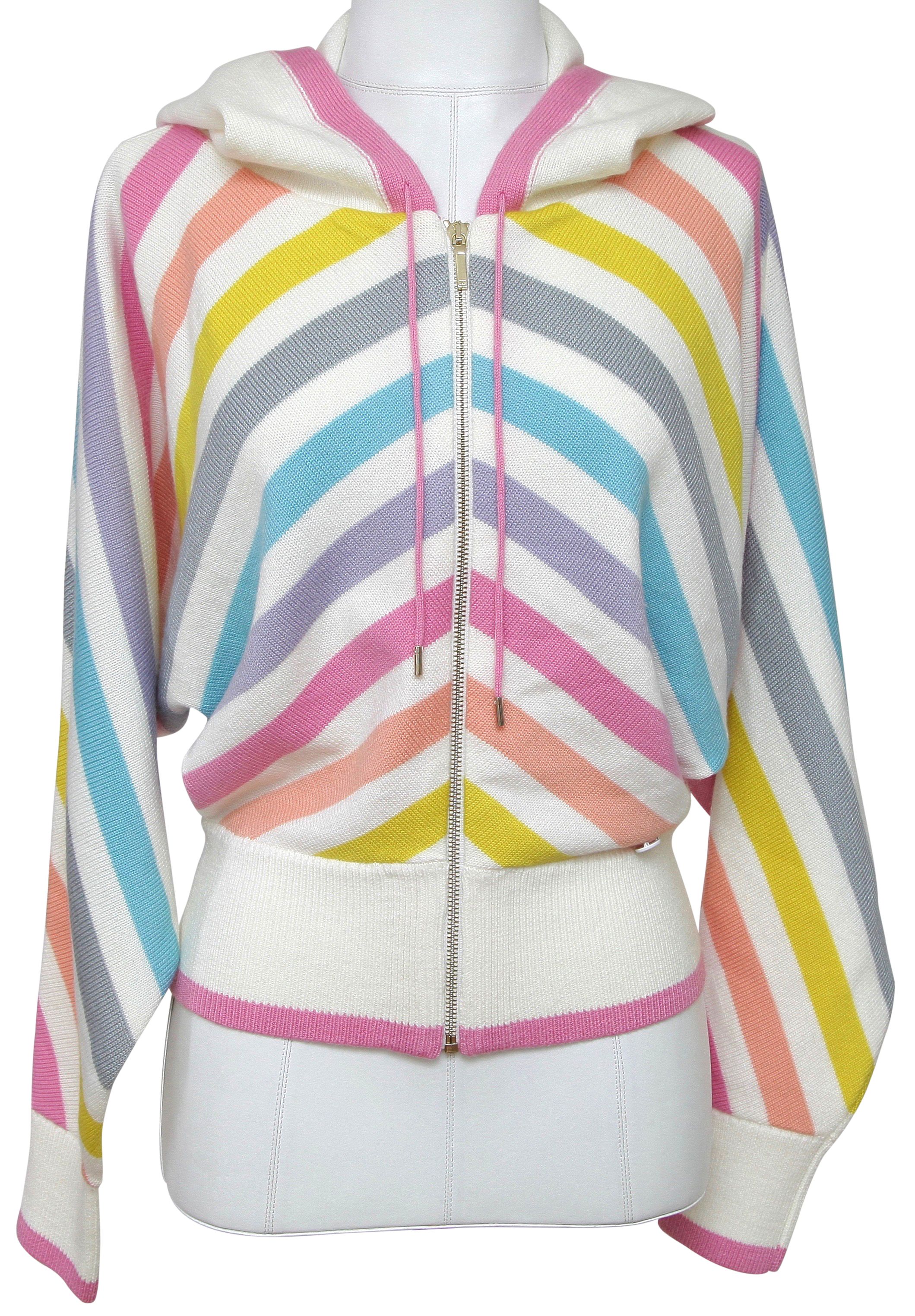 chanel zip up jacket