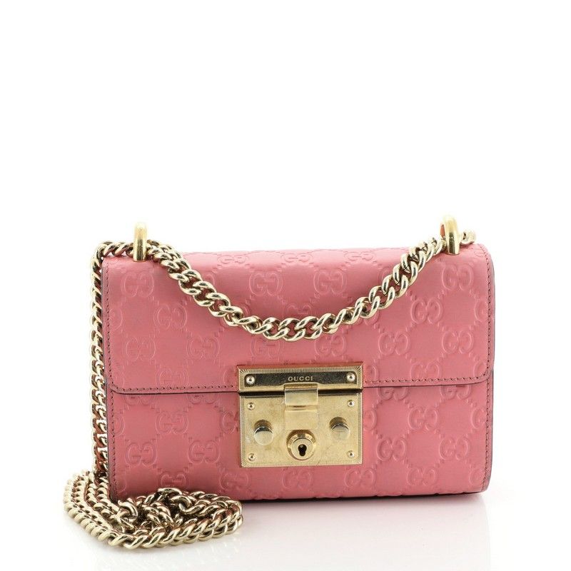 guccissima padlock bag