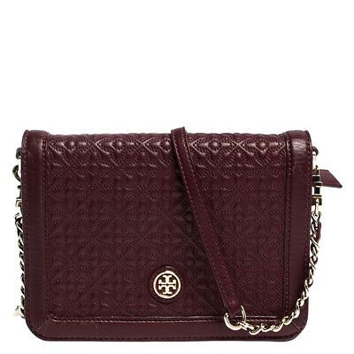 tory burch maroon bag