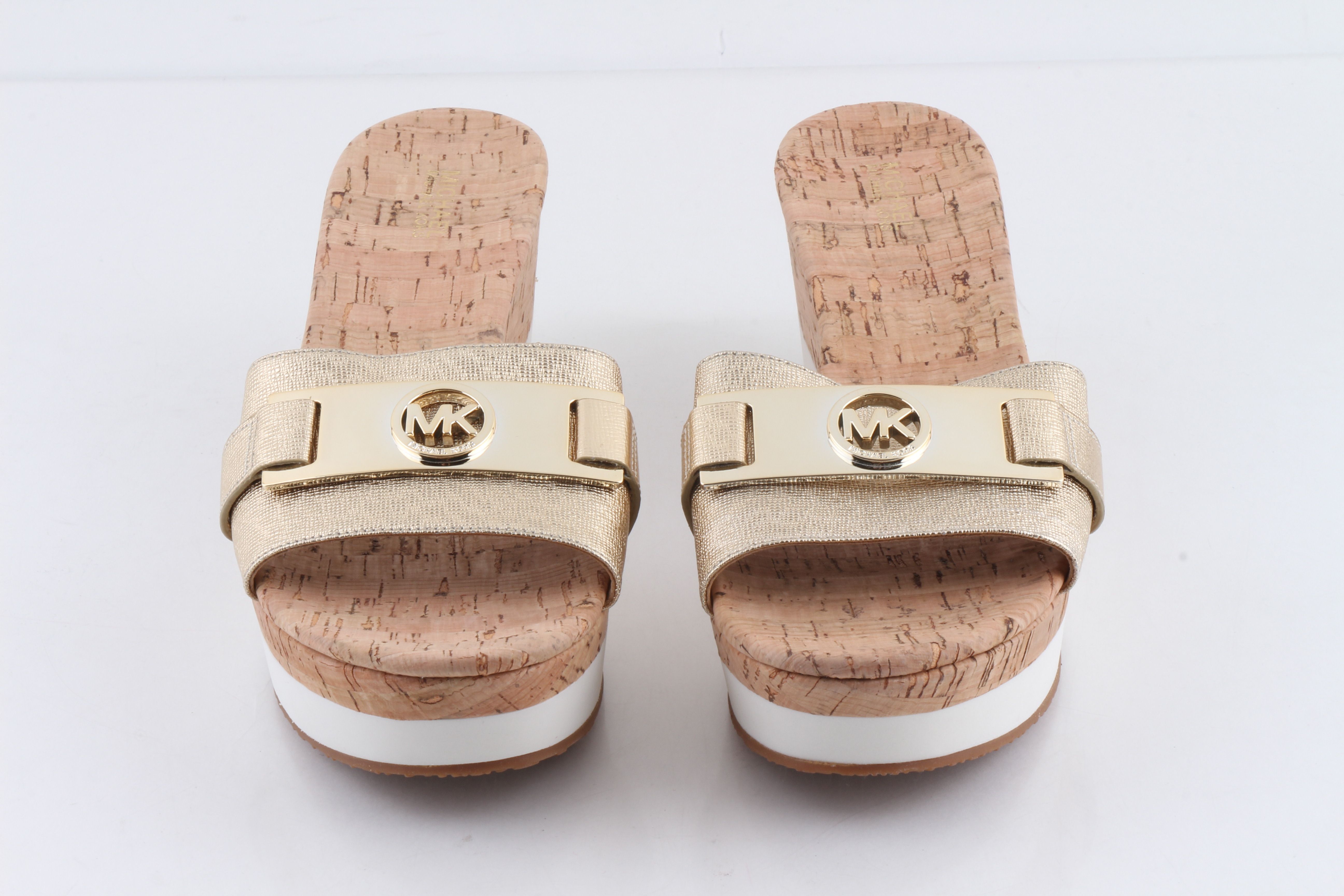 michael kors platform slides