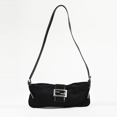 fendi baguette black