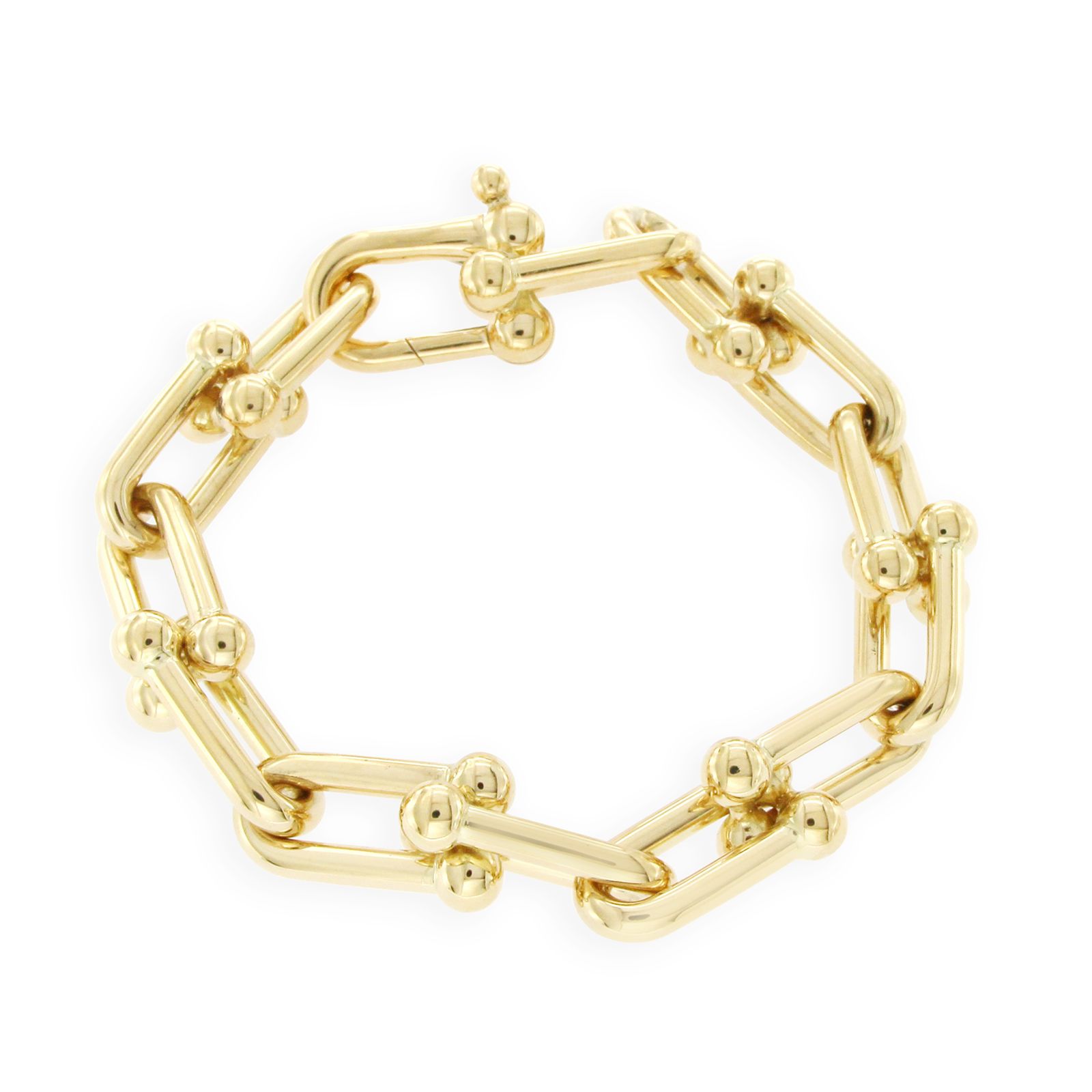 Tiffany \u0026 Co 18k Yellow Gold Hardwear 