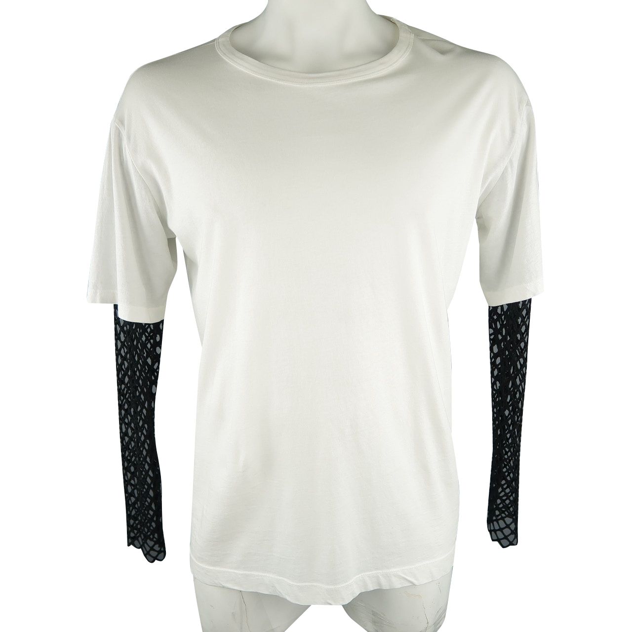 Woldorf USA Two Tone Rashguard in Black//Red Full Sleeve size L no logo