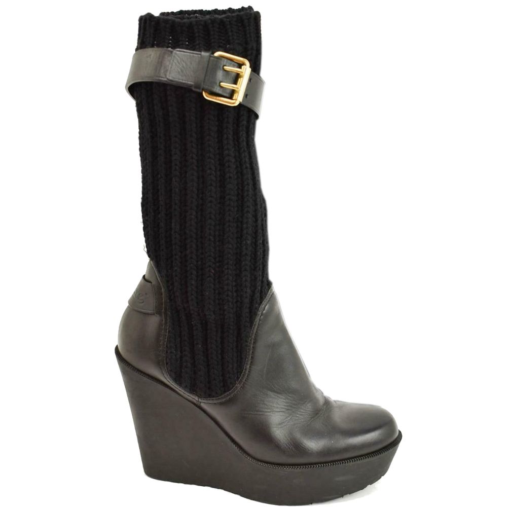 gucci wedge boots