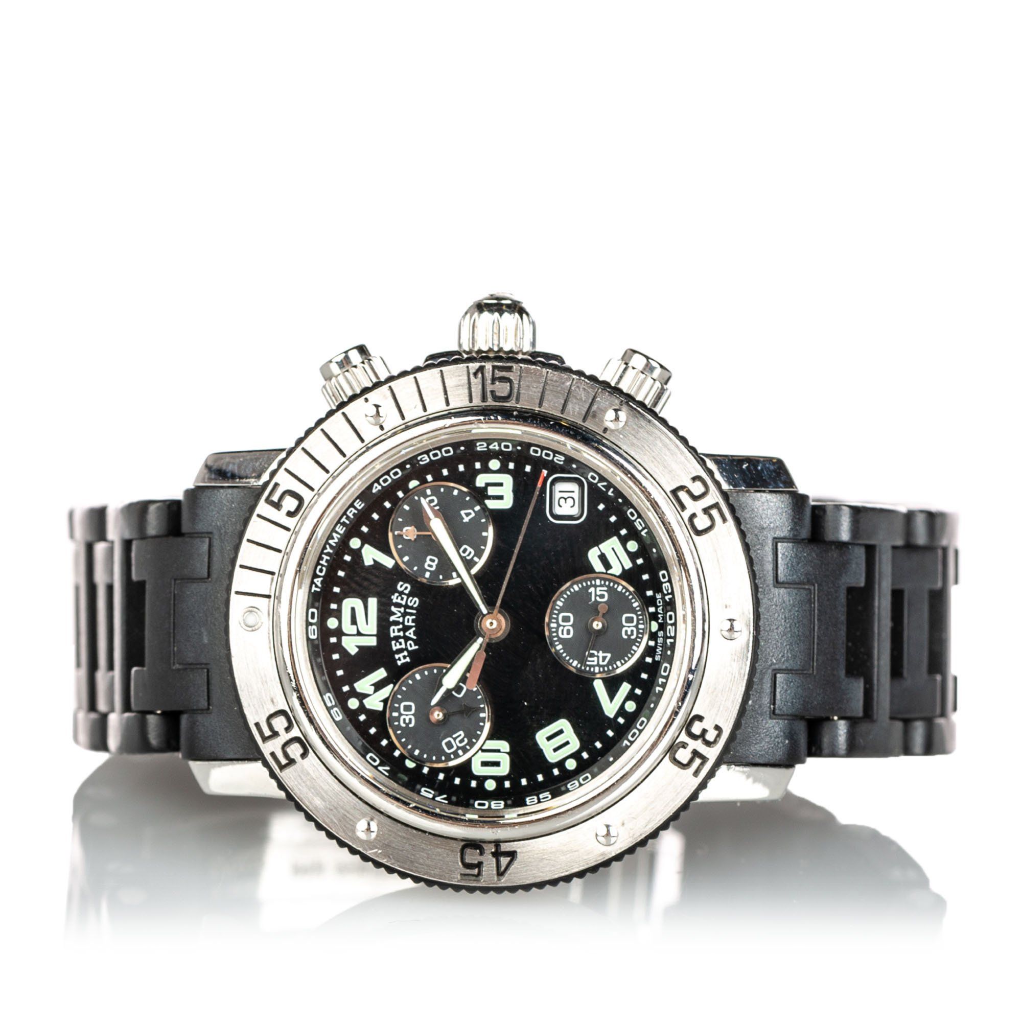 hermes chronograph watch