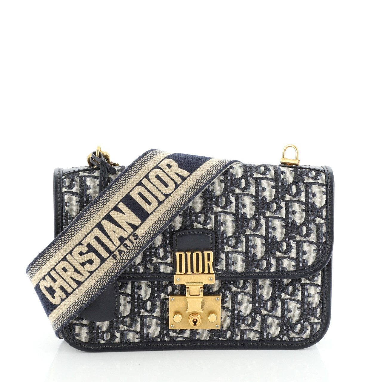 Dioraddict Flap Bag Oblique Canvas Medium Leprix