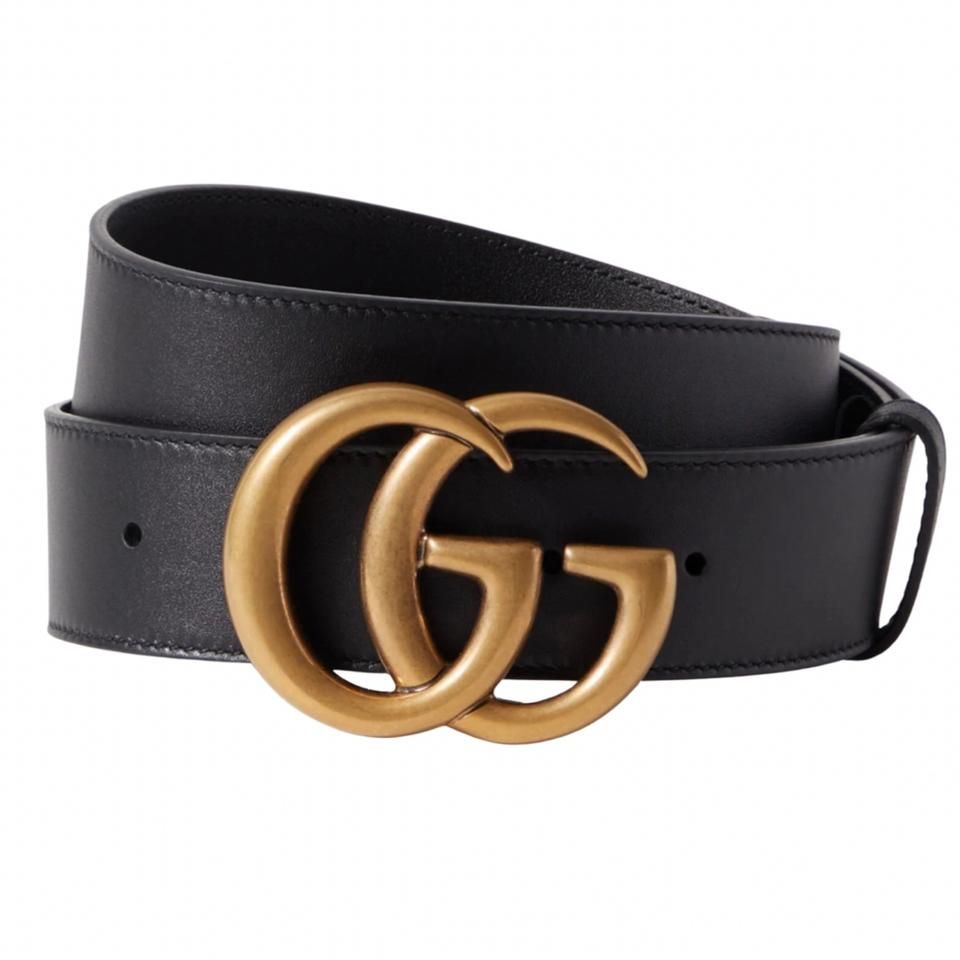 gucci black marmont belt