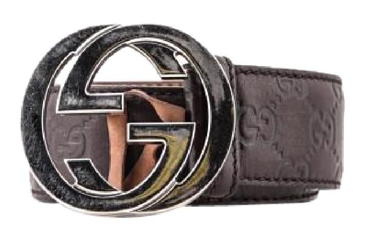 gucci belt silver gg