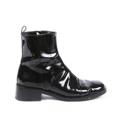 gucci patent leather boots