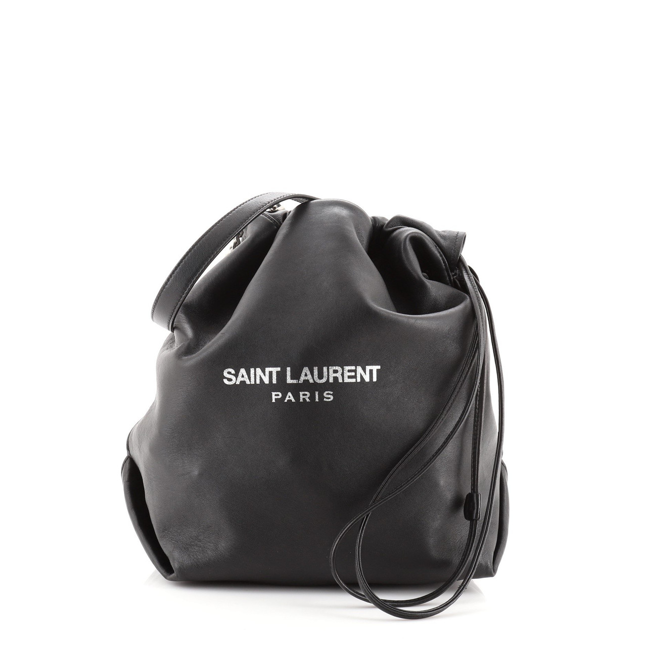 Teddy Bucket Bag Leather Small Leprix