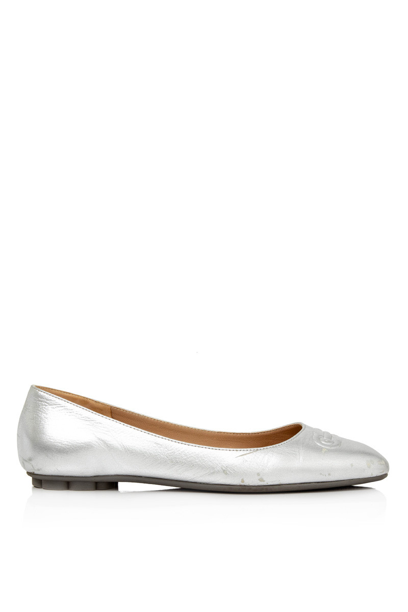 Pre Owned Salvatore Ferragamo Ballerina Flats Leprix