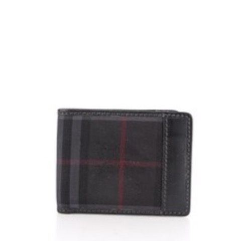 burberry check wallet
