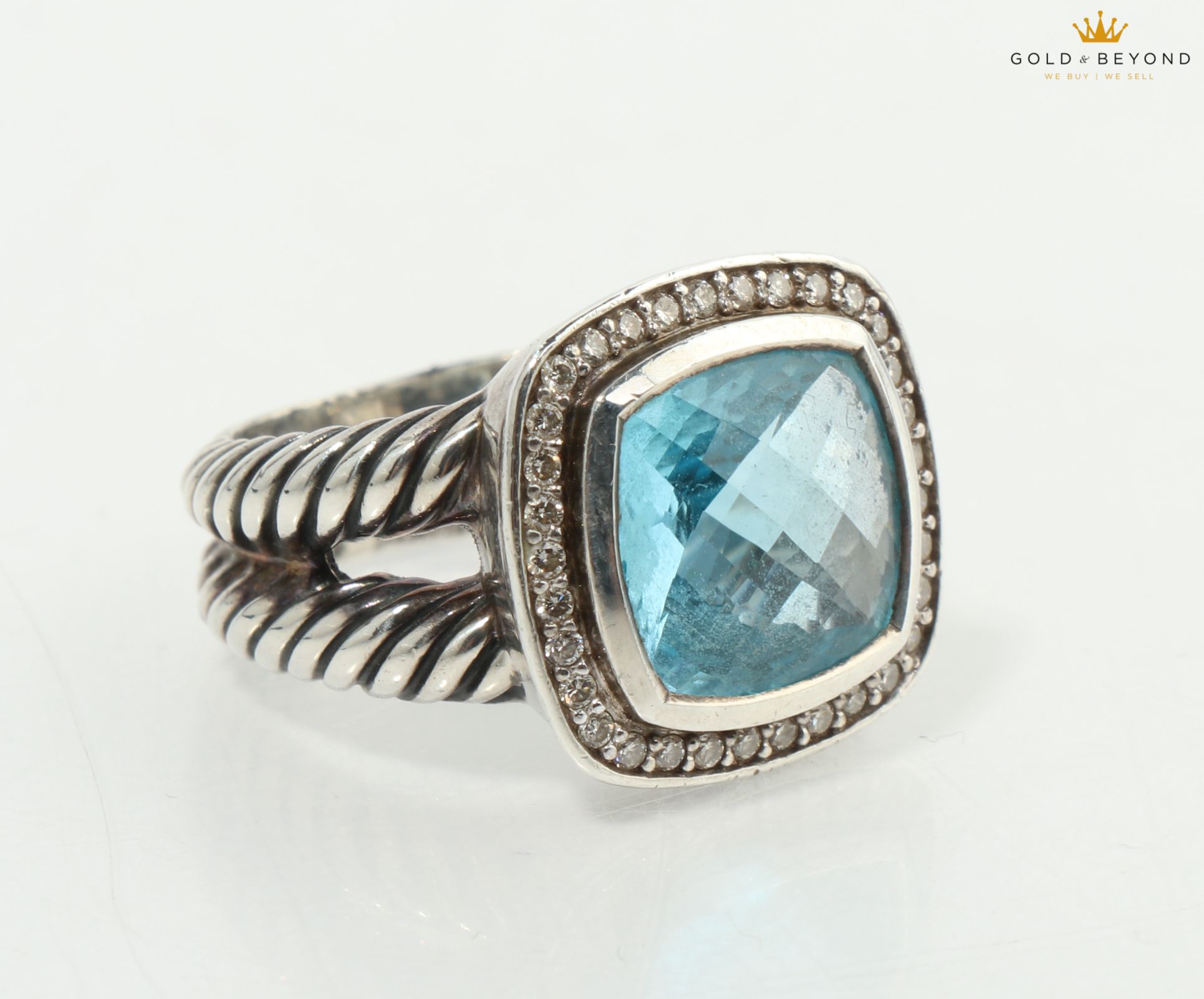 david yurman hampton blue topaz ring