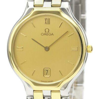 Ville Symbol K18 Gold Steel Mens Watch 