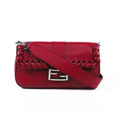 fendi whipstitch baguette