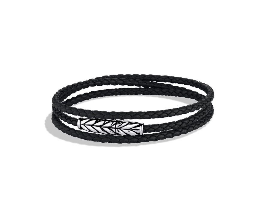 David Yurman Men S Chevron Triple Wrap Leather Bracelet Leprix - David Yurman Leather Bracelet David Yurman Men S Chevron Triple Wrap Leather Bracelet Leprix - David Yurman Leather Bracelet