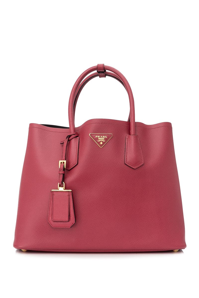prada saffiano red